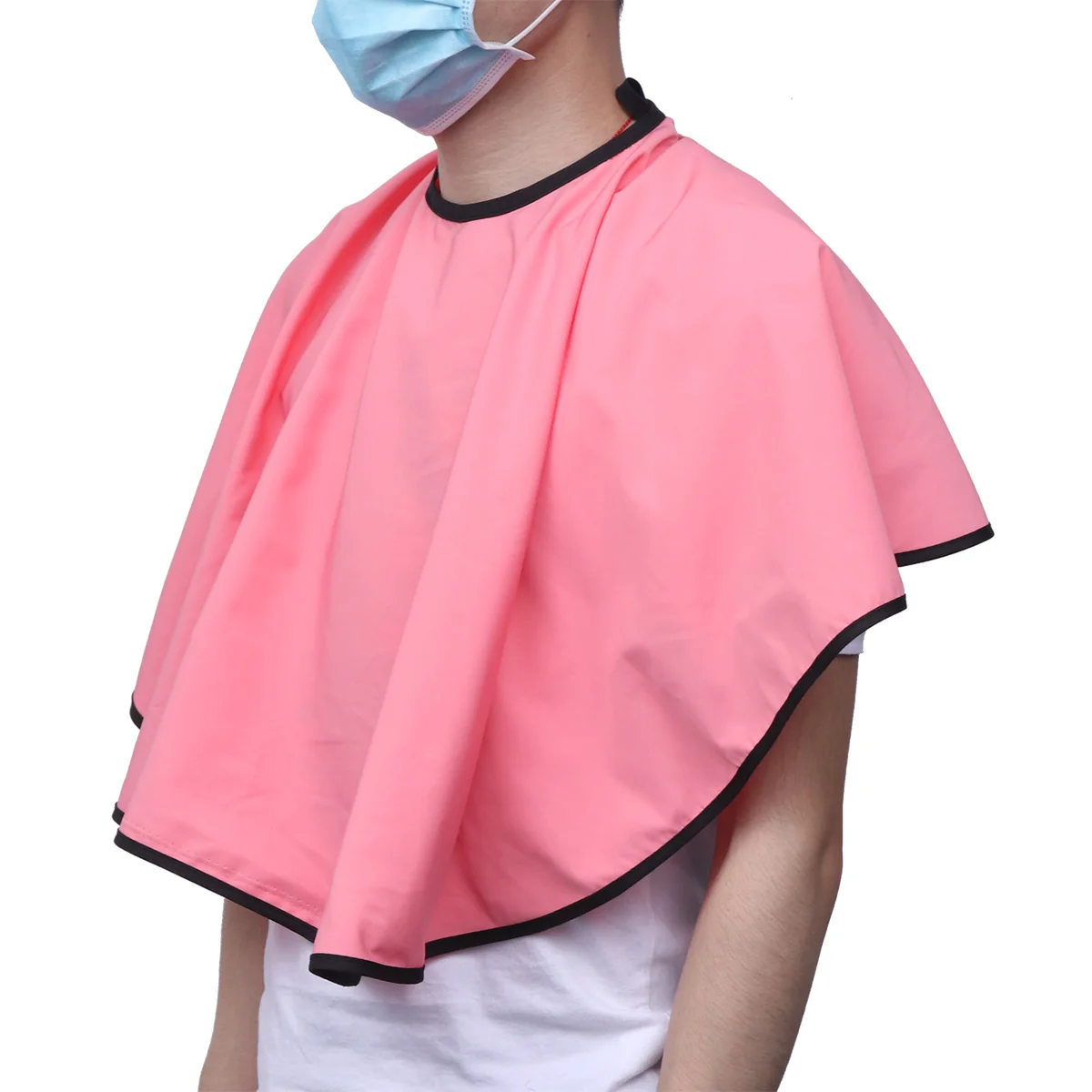 Cape de coiffure imperméable, douce et légère, Design unisexe, protège les vêtements, Salon de coiffure, usage domestique, teinture pour coupe de cheveux, permanente rapide