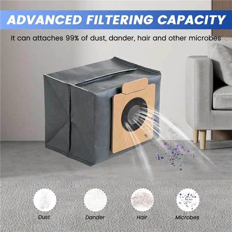 

Запасные части для робота Eufy X8 Pro, основная роликовая щетка, фильтр Hepa, накладка для швабры, тканевый мешок для пыли, аксессуары52q