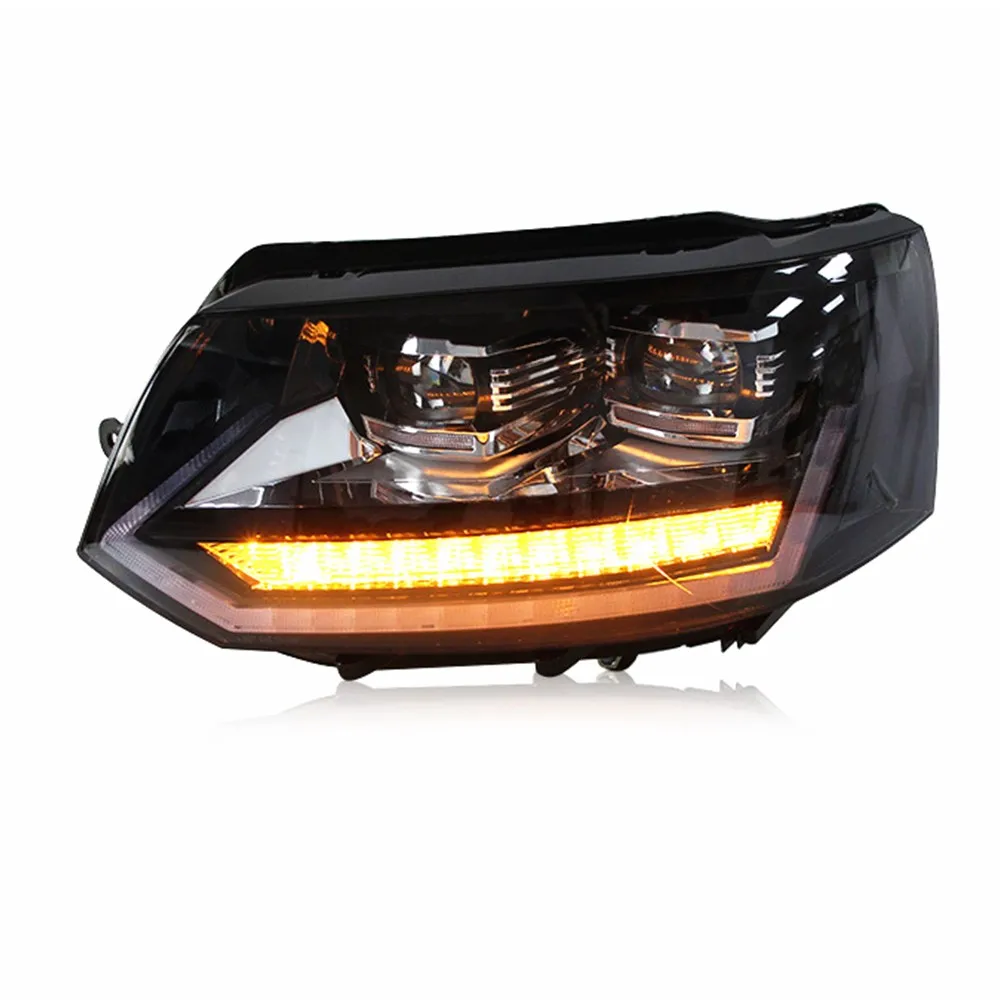 Car Led Headlights For VW Volkswagen Caravelle T5 2011-2015 Multivan Doubleback California Modified Led Front Lights Assembly