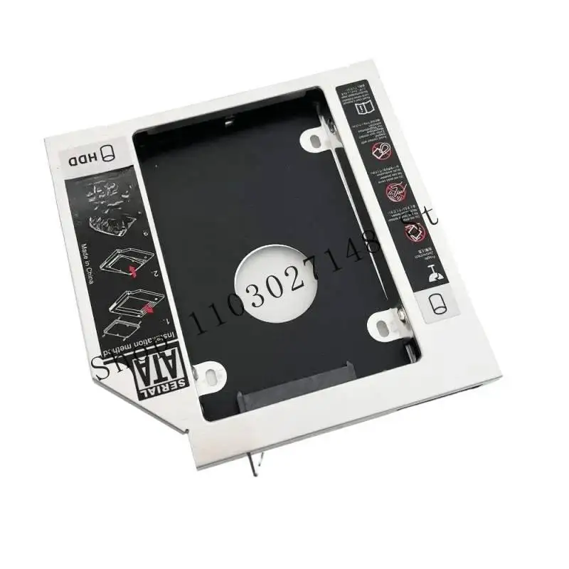 12,7mm 2. ° HDD SSD disco duro óptico bay Caddy adaptador de marco para EliteBook 8460p 8470p 8560p 8570p 8760p 8440p 8530p ++