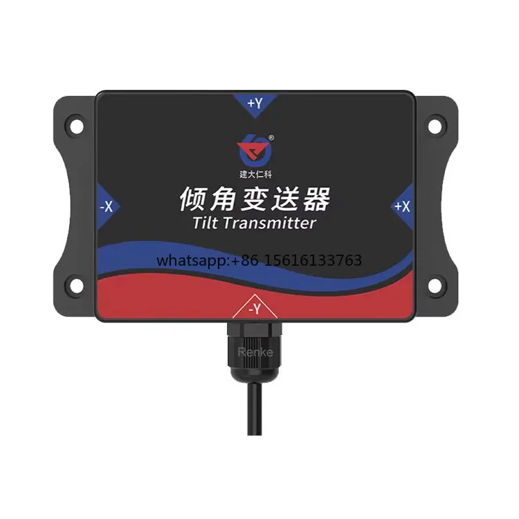 Renke Digital High Accuracy Dual Axis Inclinometer Angle Sensor RS485 Modbus Tilt Sensor