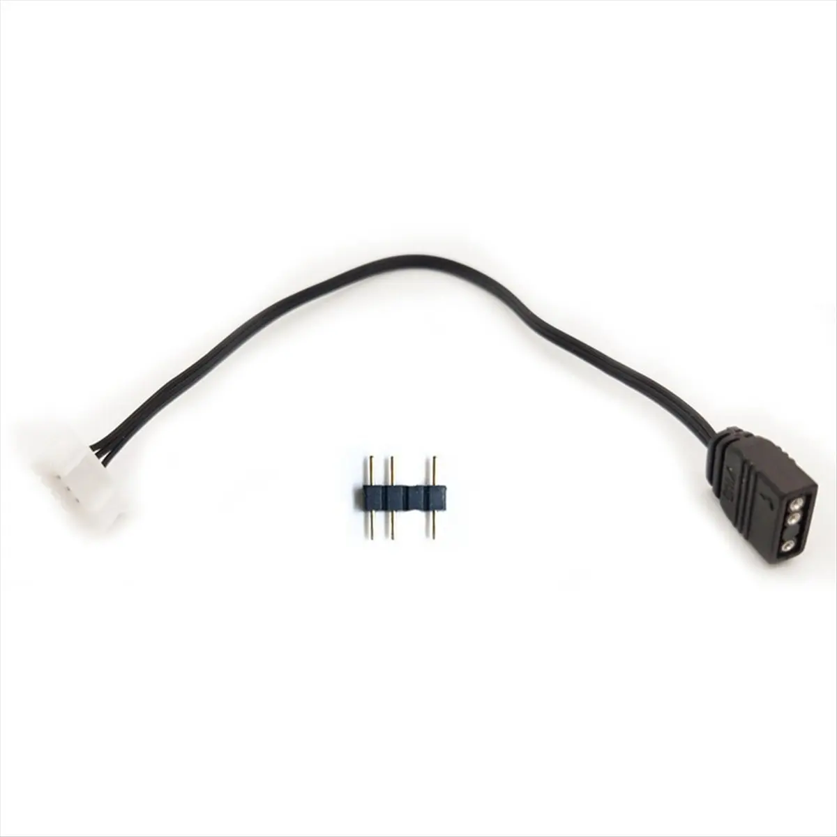 SCLS Fan Adapter Cable 6Pin to 5V ARGB 3Pin Converter Cord 5V 3-Pin to 6 Pin for Fan Controller Adaptor Connector