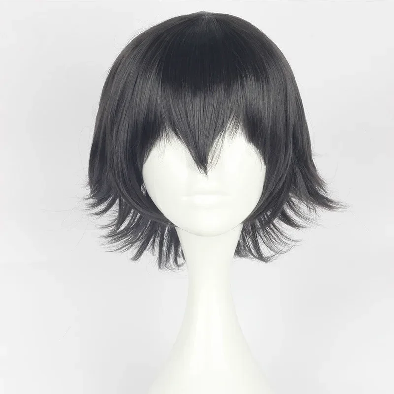 Anime Bungo Stray Dogs Detective Ranpo Edogawa Costume Cosplay Uniforme Vestito Parrucca Caccia Cane Mantello Cappello Guanto Giacca Pantaloni Cravatta @ 0Z *