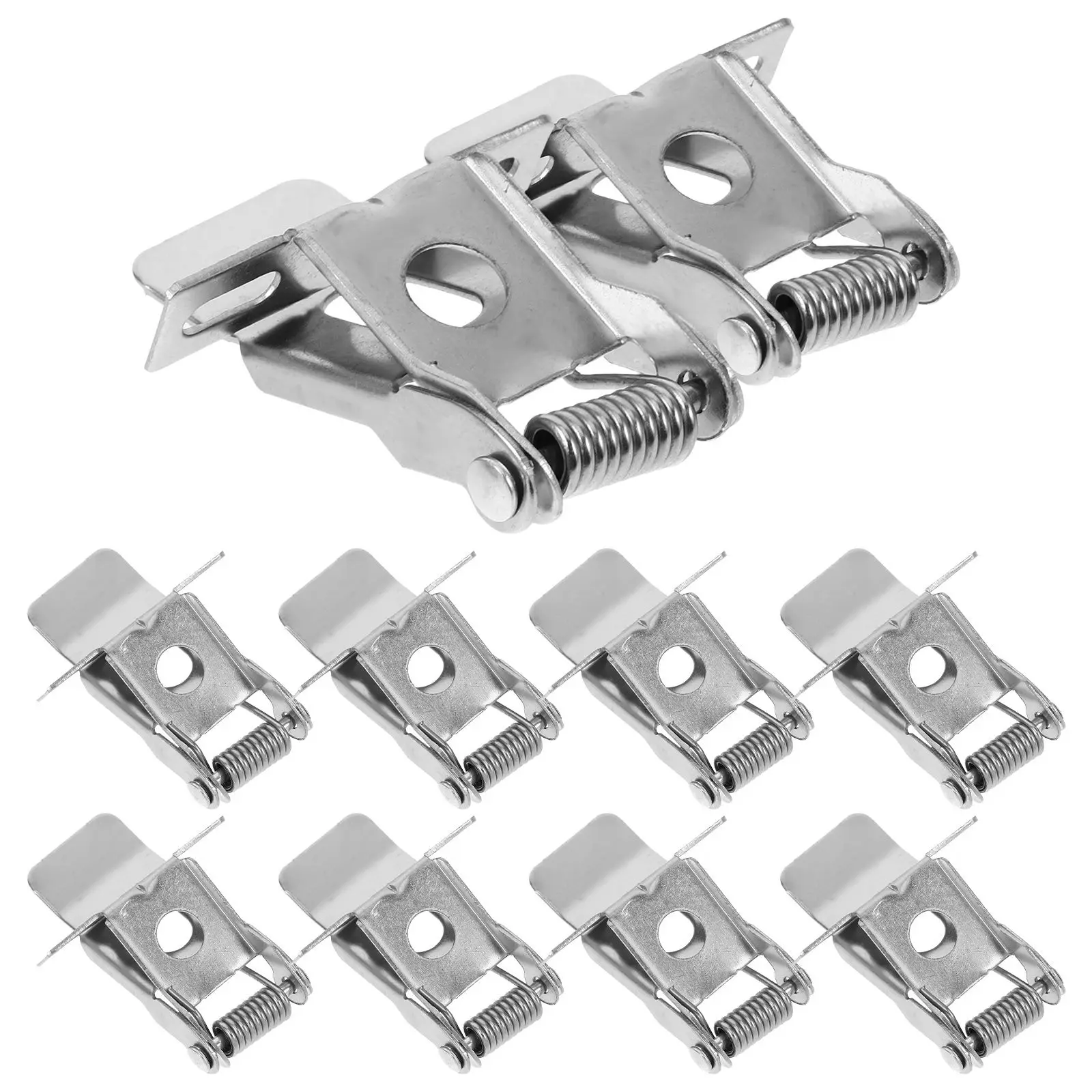 

10pcs Spring for Recessed Lighting Downlight Securing Clamps For Recessed Lamp Securing Clamps Lamp Accessories Practical Design