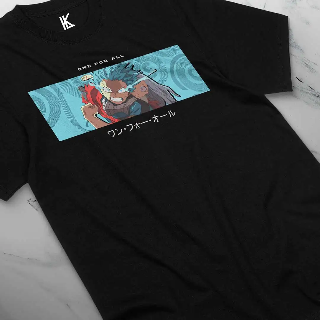 

Deku футболка Izuku Midoriya аниме унисекс аниме влюбленная рубашка хлопок