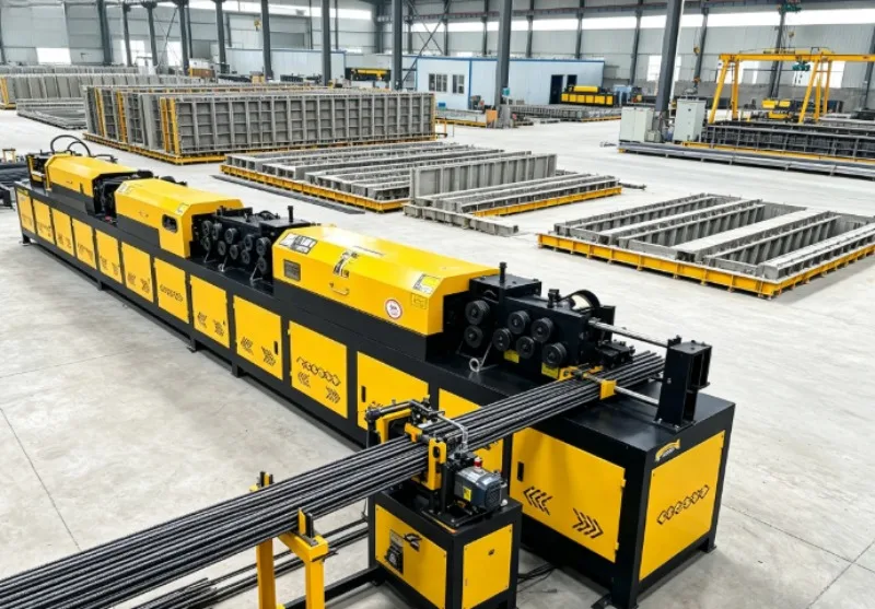 Reliable Performance Stable Rebar Straightener Cutter with Anti Collision Sensor and Safe Protection System