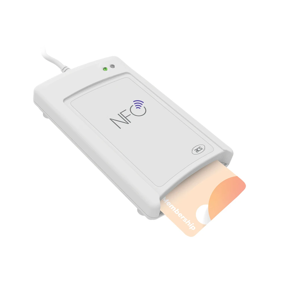 Loyalty Program Felica NFC Tags DualBoost II Dual Card Reader Write ACR1581U-C1