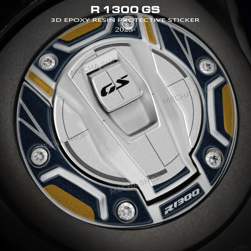 

For R1300GS 3D Motorcycle Tank Cap Sticker Protector Tank Pad Decal Waterproof For R1300 GS R 1300 GS 2025-2026