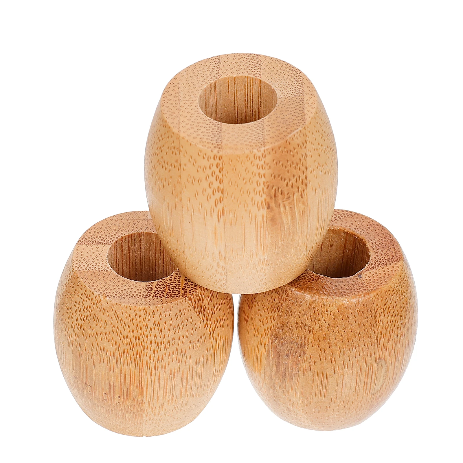 

3 Pcs Bamboo Toothbrush s Creative Mini Size Travel Bathroom Storage Supplies Mounted Holders Dry Naturally