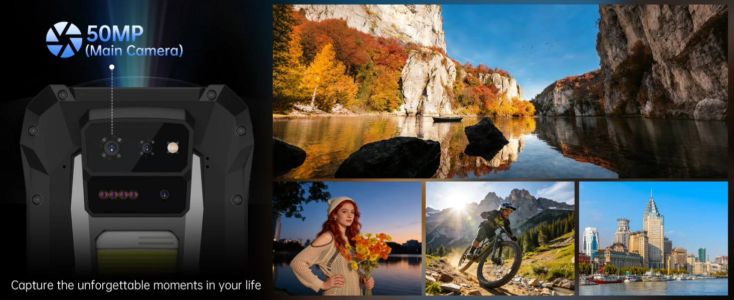 8849 Tank X Unihertz 220 Lumen Projector Rugged Phone Support 1080P Android 15 Smart Phone 17600mAh 32GB 512GB 5G Dimensity 8200