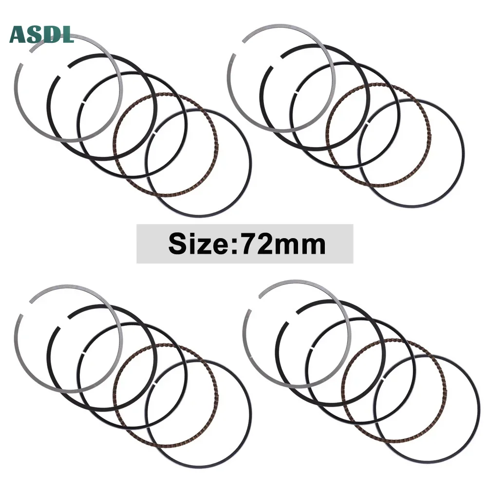 

72mm STD Motorcycle Engine Piston Rings for Suzuki DR250 DR 250 TU250X ST250 SP250 GZ250 GN250 TU GN DR 250 12140-49221-000