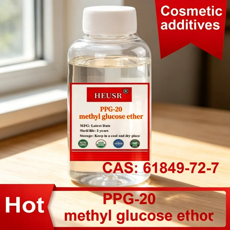 Supply Of 100-1000ml PPG-20 Methyl Glucose Ether Cosmetic Raw Materials CAS: 61849-72-7