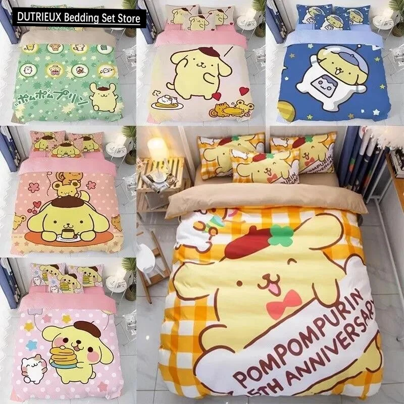 

Paddy Dog Duvet Cover Cartoon Student Dormitories Bedding Set with 2 Pillow Case Duvet Cover Gift Children Teens Bed Room Decor