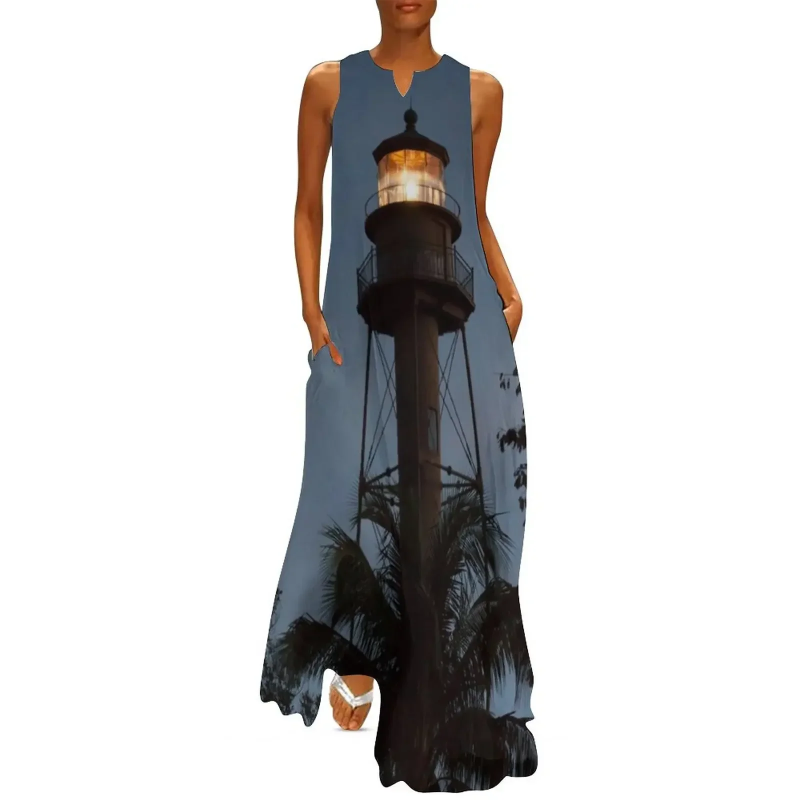 

Sanibel Island Lighthouse Long Dress african dresses for woman Long dresses dresses for women Dress