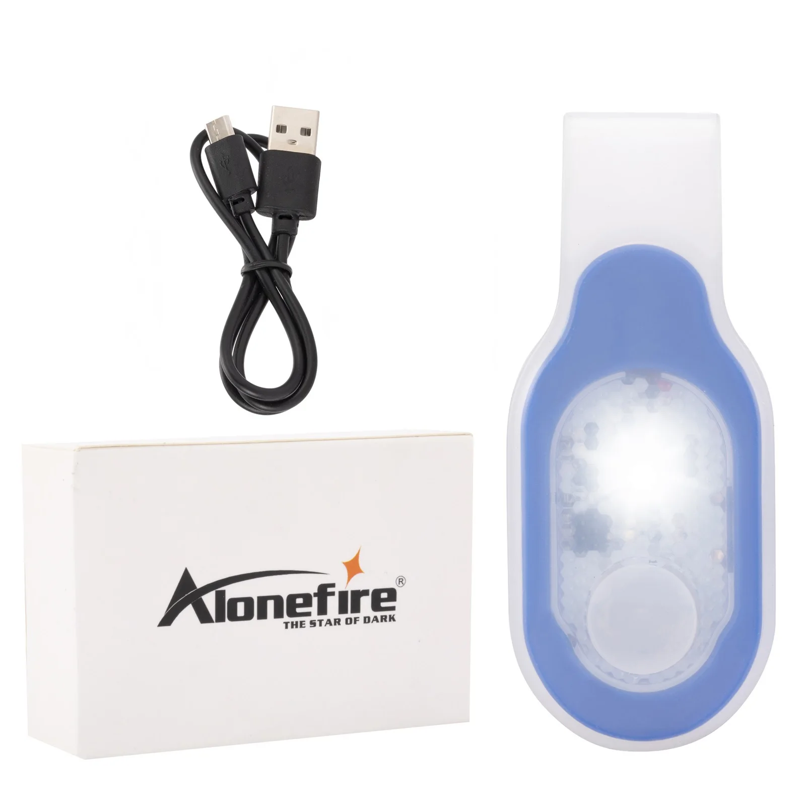 Carga USB seguridad silicona suave correr trabajo al aire libre niño lámpara correa senderismo perro Camping médico enfermera comprobar luz blanca cálida