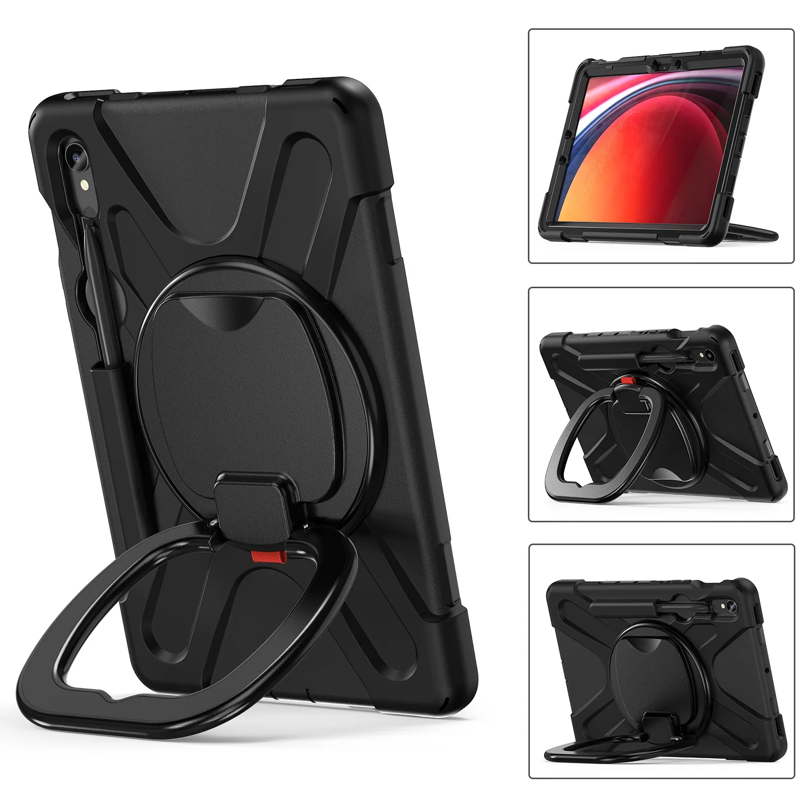 For Samsung Galaxy Tab S9/S8/S7 Tablet Case 11 Inch SM-T870/T875 Pirate King Silicone Drop Resistant SM-X710/X716B/X718U