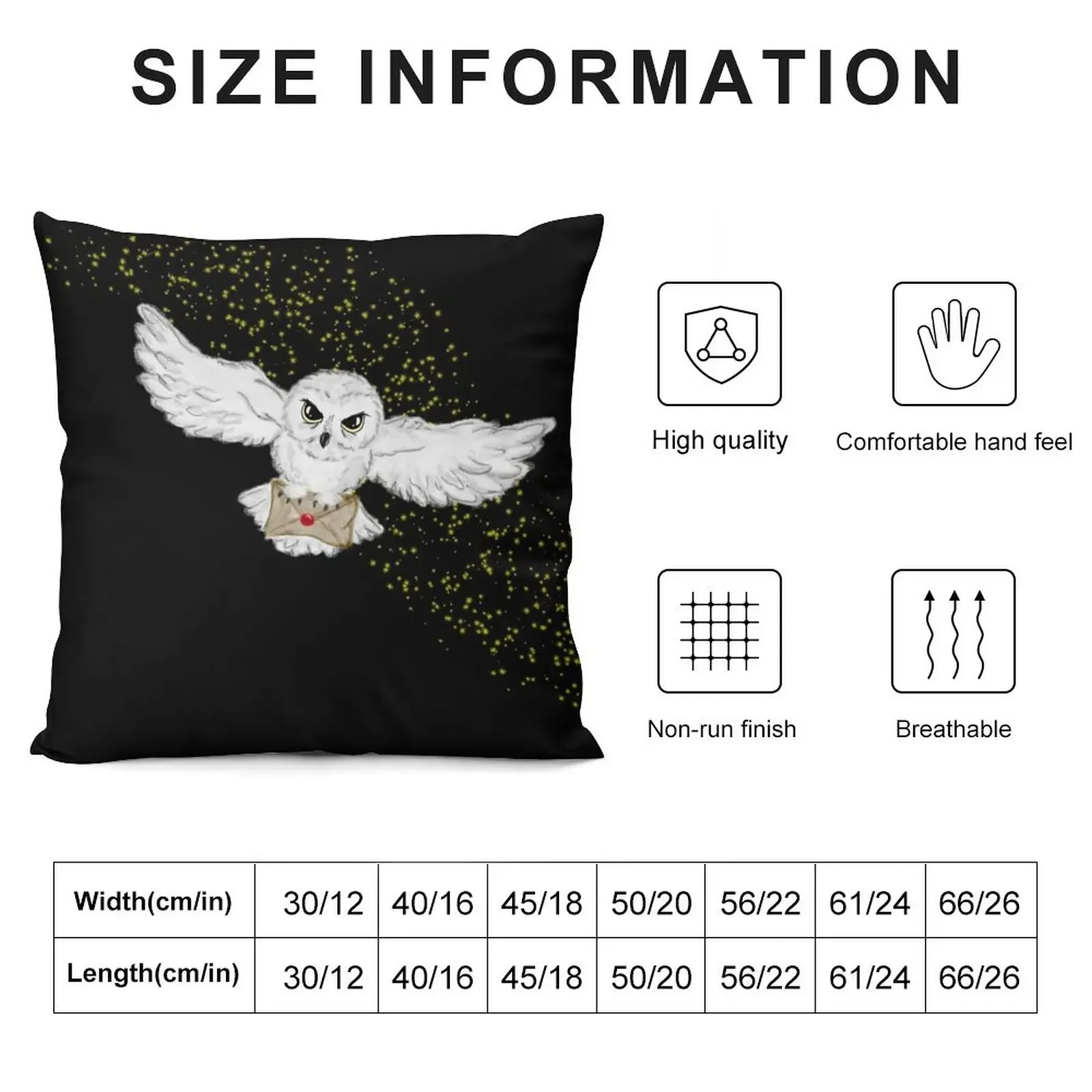 Owl Flight Tote Bag Throw Pillow Christmas Covers Luxury Cushion Cover Cushions Cover pillow