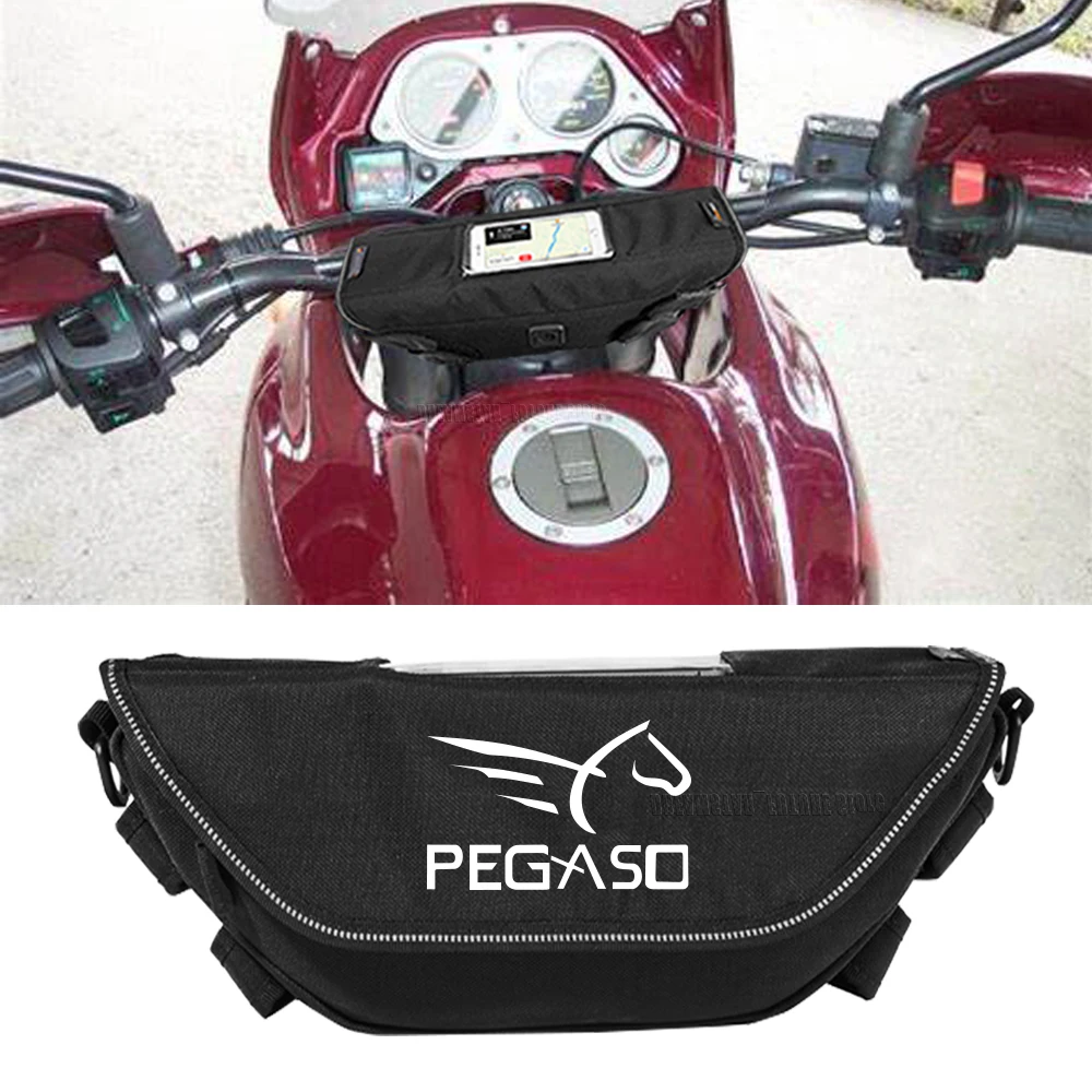 For Pegaso 650 1995-2004 1996 1997 1998 1999 2000 Waterproof motorcycle handlebar travel navigation bag