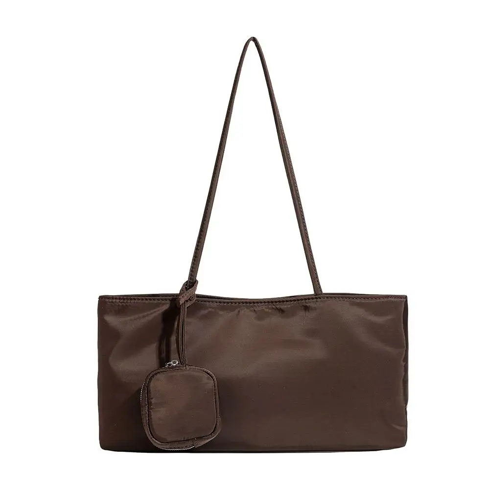 Damen-Handtasche aus Nylon-Canvas mit kleiner Geldbörse, große Kapazität, Umhängetasche, lässige Alltagstasche für Pendler, Achseltasche. – Detail 1