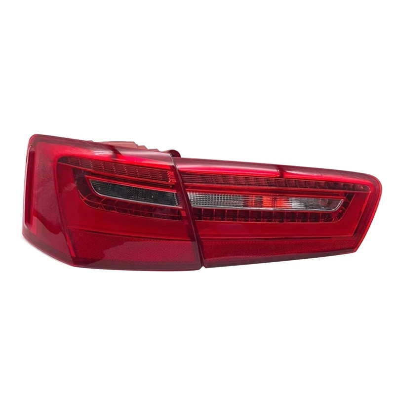 LED Tail Light Brake Stop Lamp For  A6 C7 Sedan 2012-2015 ( Inner+ Outer )