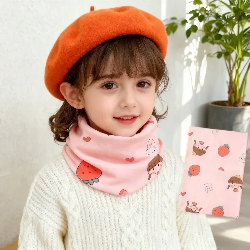 Baby Winter Neck Warmer Soft Fleece Thermal Tube Scarf Windproof Kid Neck Cover Cozy Outdoor Cycling Cold Weather Christmas Gift