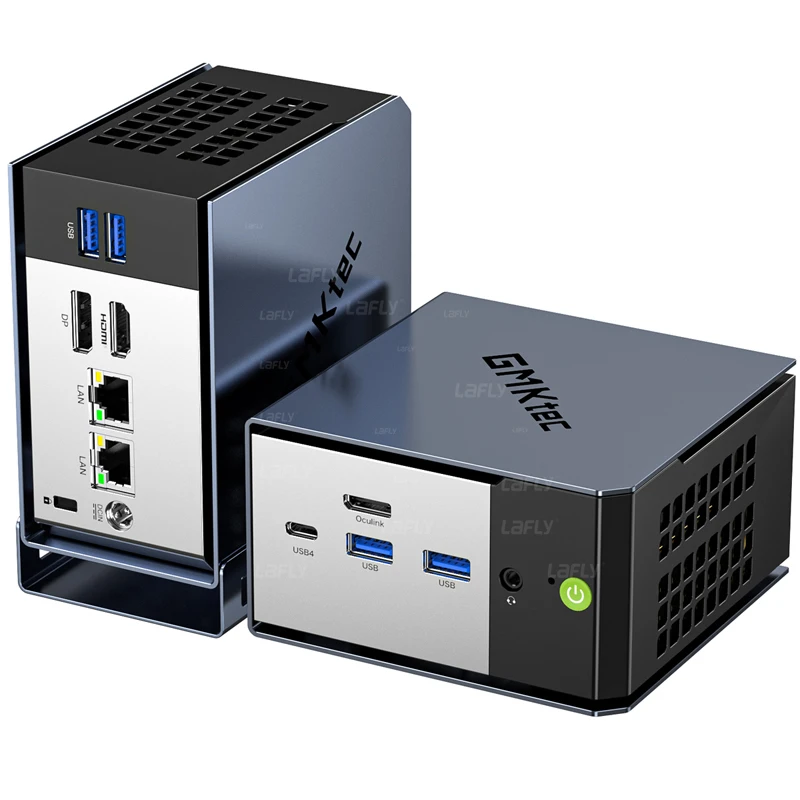 GMKtec EVO-X1 Mini PC AMD AI 9 HX 370 Win11 Pro LPDDR5X 32/64GB