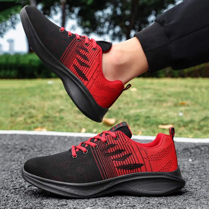 

Мужская повседневная спортивная обувь, легкие, удобные, дышащие мужские кроссовки для бега, мужская обувь для бега, теннисные кроссовки на шнуровке, обувь для ходьбы