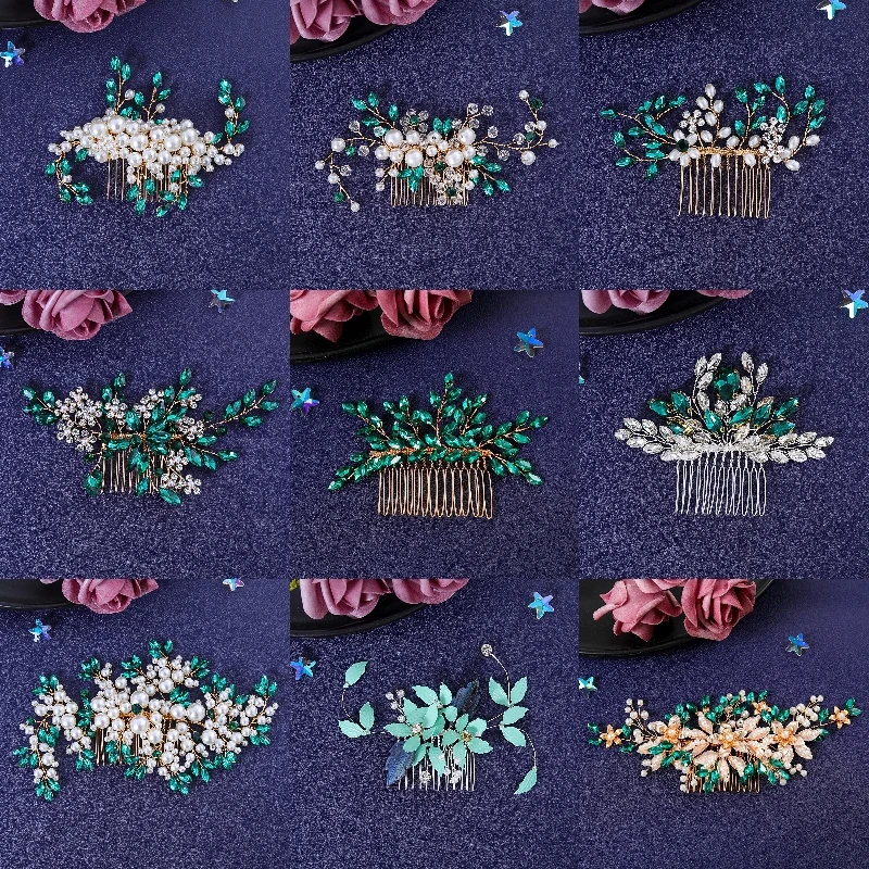 Green Crystal Hair … - image