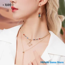 [Genuine] Kaveh Necklace MiHoYo Official Genshin Impact Kaveh Theme Impression Series Ear Clip Doujin Cosplay Sumeru Gifts
