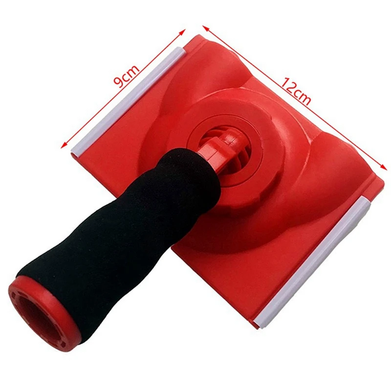 Latex Paint Edger With Handle Flat Trimming Brush Trimmer Color Separation Tool Brush Plaster Line Corner Brush Accessories