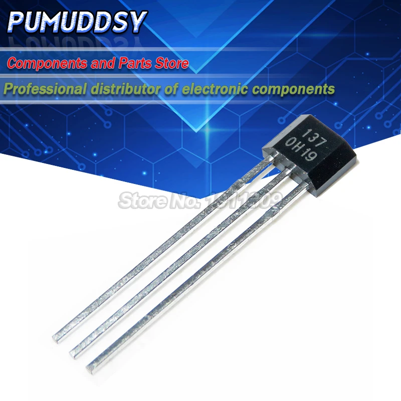 10PCS OH137 Hall Effect Sensor for Highly Sensitive Instruments TO-92S In-kind Shooting new