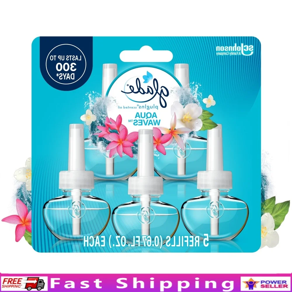 أكوا ويفز معطّر الهواء المكونات 5 عبوات الناشر الضروري النفط رائحة المحيط المنزل العطر قابل للتعديل المزاج محسن #1