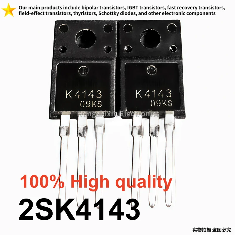 

10 шт. новый 2SK4143 K4143 20A60V TO-220F полевой транзистор