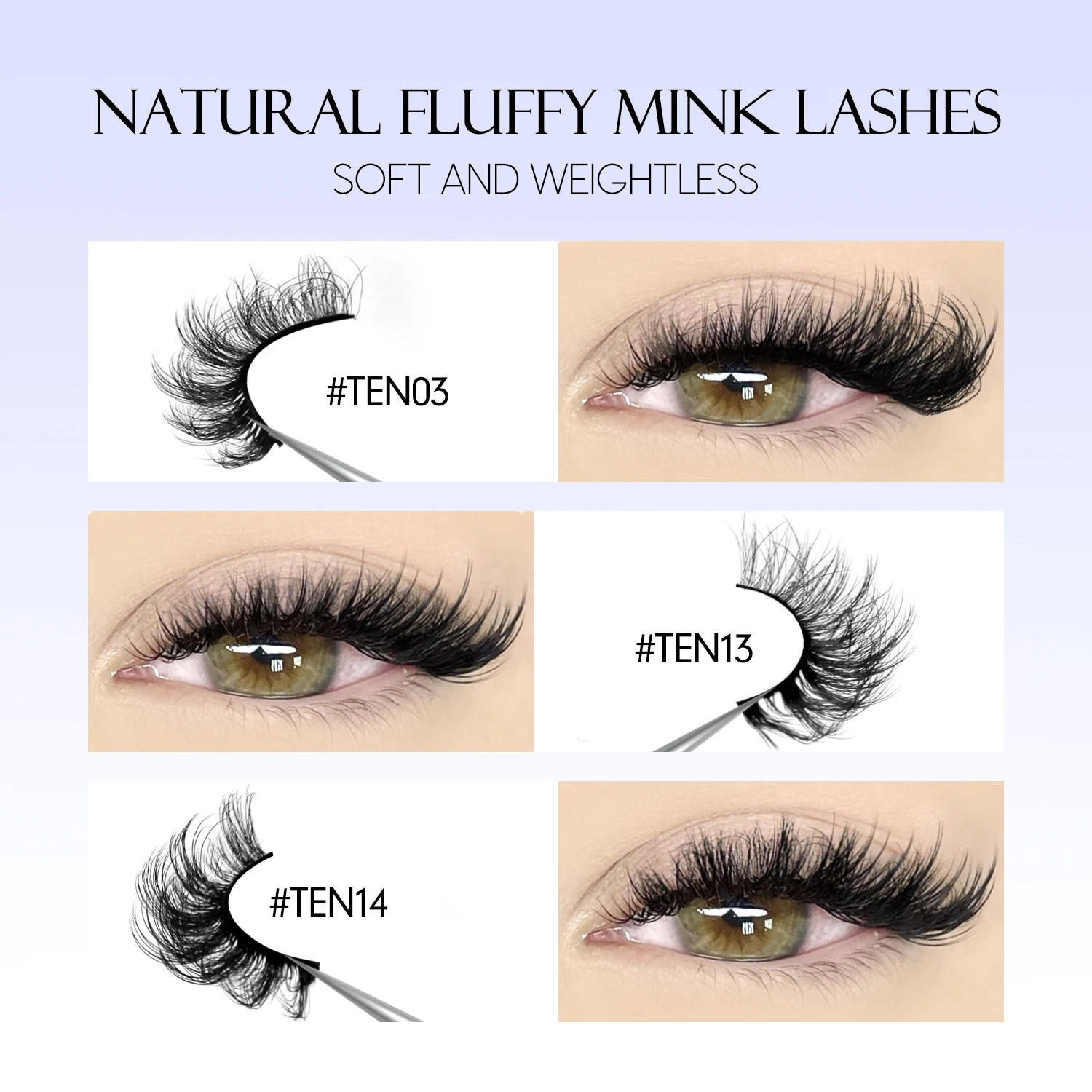 Lasvirey رقيق الرموش وهمية 5D رقيق حجم القط رموش الطبيعية طويلة لينة Wispy كامل قطاع جلدة فو المنك جلدة ماكياج