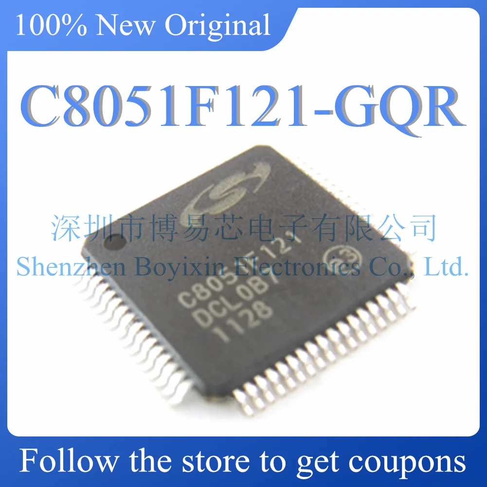 

NEW C8051F121-GQR.Original Product.LQFP-64