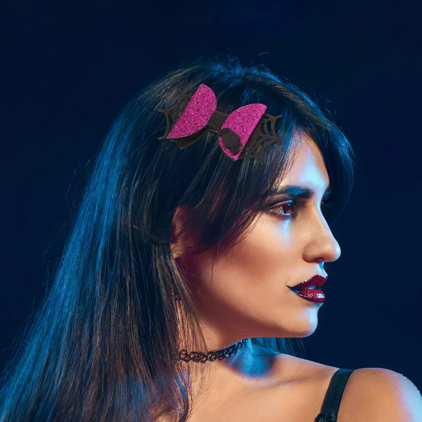 

Halloween Bat-Themed Hair Clips Lightweight Spooky Party Costume Accessories For Women s Reusable Halloween Hair