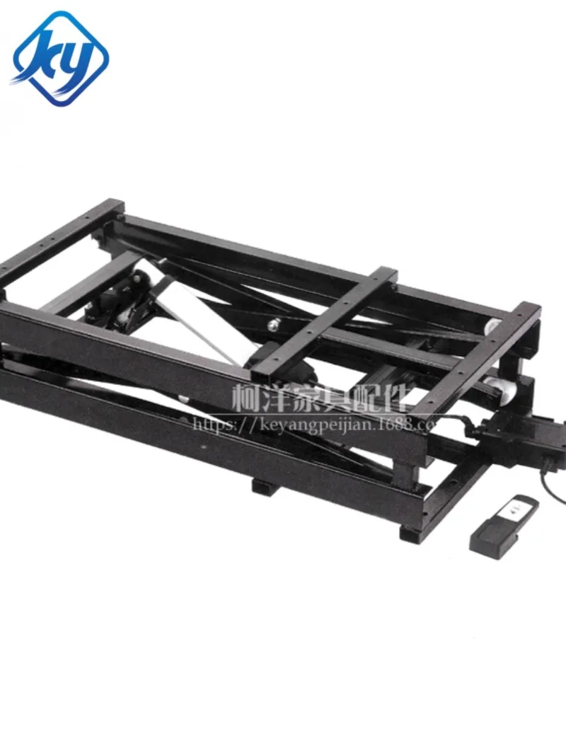 Intelligent customized home accessories, wired wireless electric lifting coffee table, dining table hardware folding iron frame