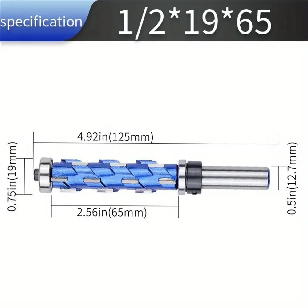 Allsome 1pc Carbide Flush Trim Router Bit with 1/2\