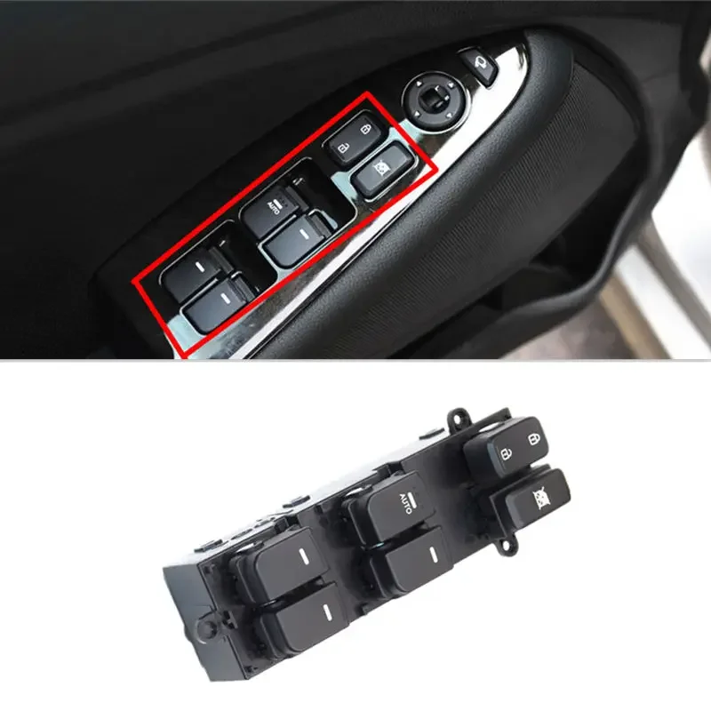 

For Kia 2011-2013 Optima K5 Window Lifter Switch Driver's Side OEM Parts 93570-2T010 935702T010