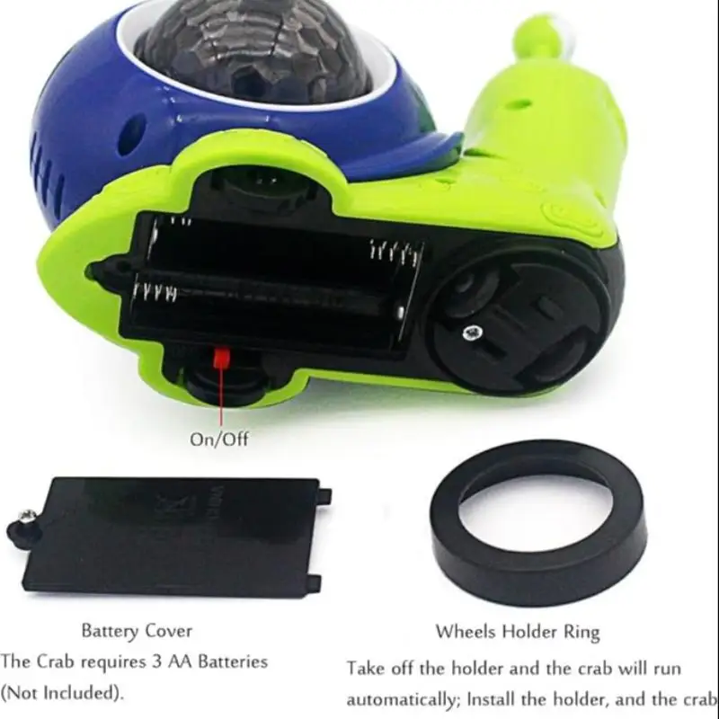 Creative Musical Light Up Crawling Snail Toy, Interactive Crawling Snail Toy, Early Learning Educational Toy, Sensory Toy