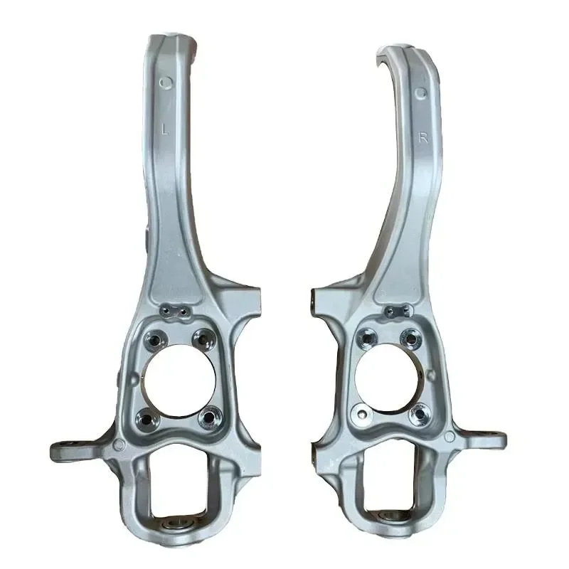 for Maserati Ghibli Front Steering Knuckle Spindle 4WD L/R High Quality Replacement for 670003576 670003578 Auto Parts
