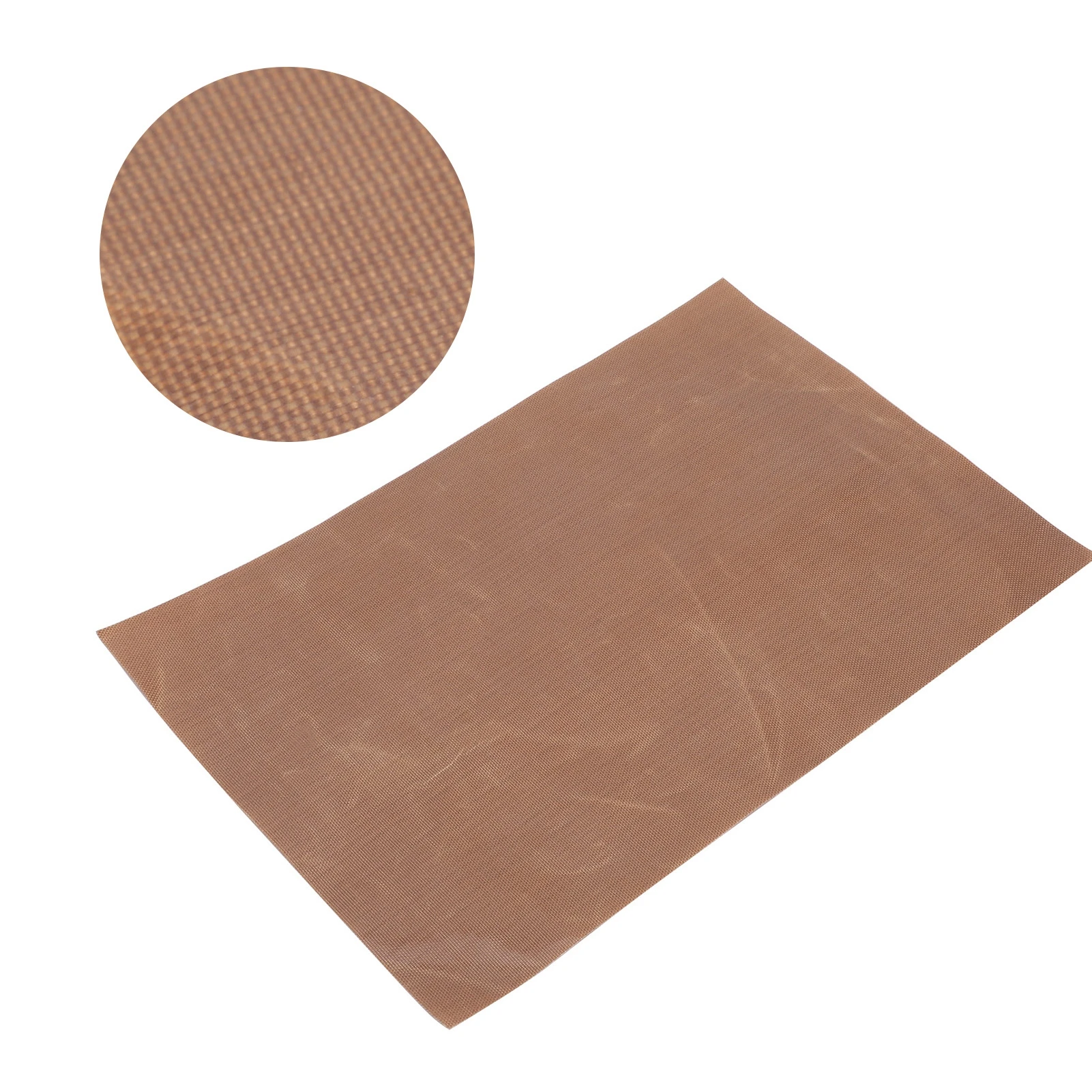 PTFE Sheet Heat Press Paper PTFE Film Sheet PTFE Sheet Non Stick Paper Glass  Heat Press High Temperature Cloth 100 x 100cm