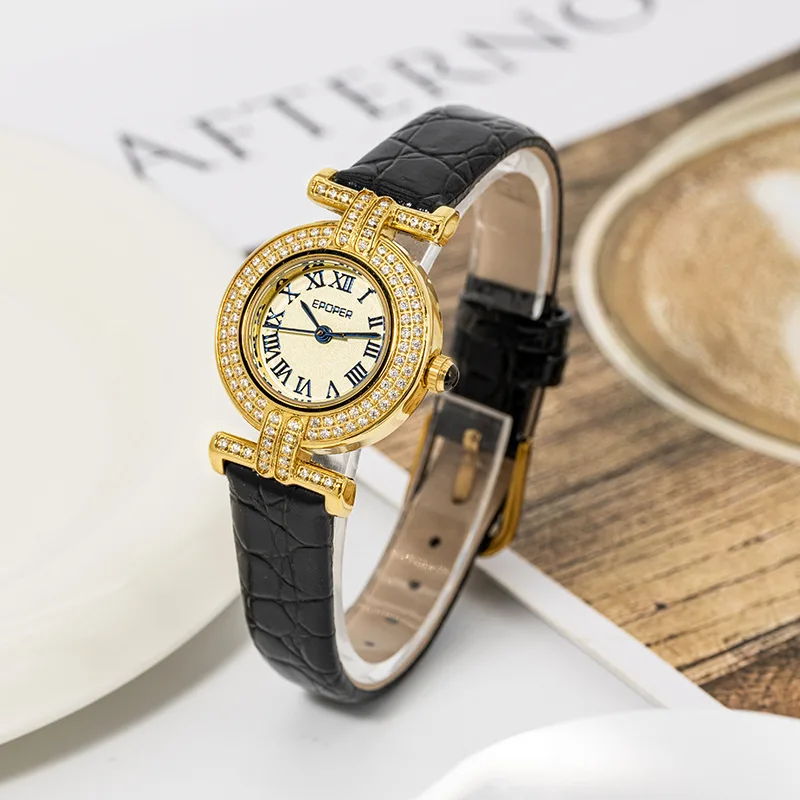 French Retro And Minimalist Women's Watch Stylish Exquisite Unique Featuring A Light Luxurious Style Lady Wristwatch Summer 2026