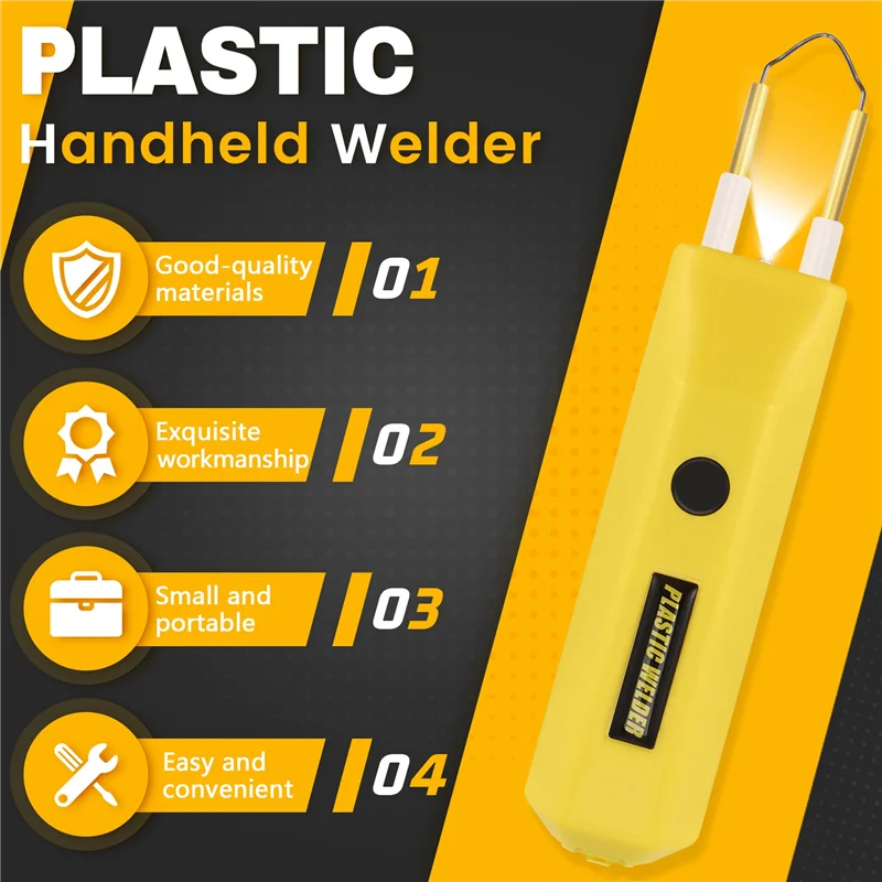 ABLL-Handheld Welder Wireless Plastic Welding Machine For Plastic Nylon PE Repairing Machine Car Bumper Repair Tools