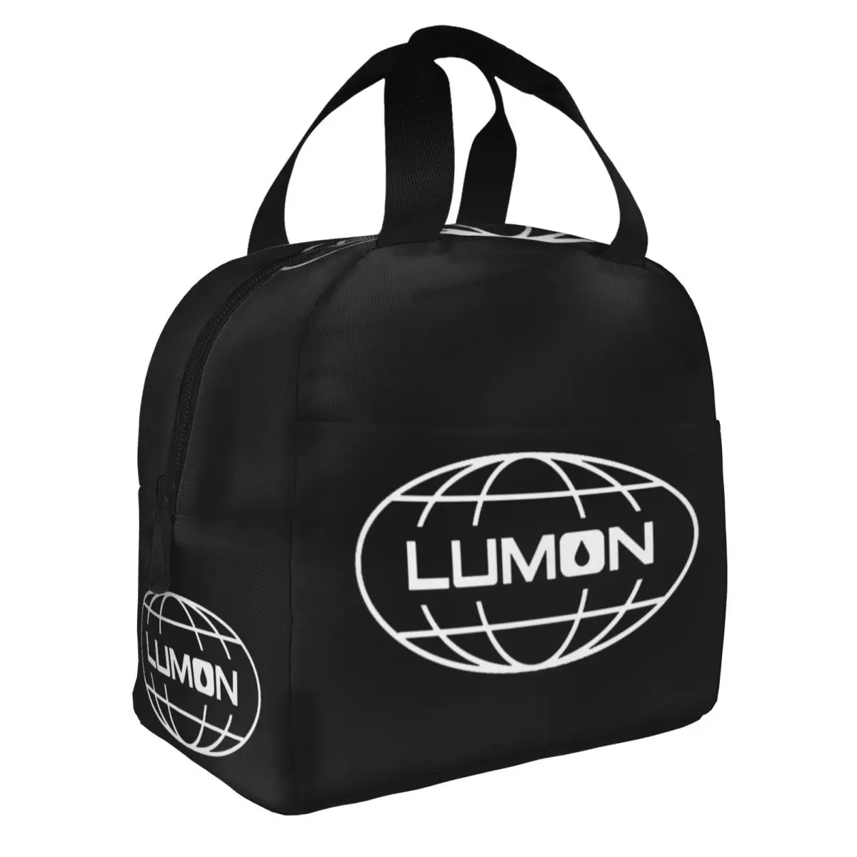 سيفيرانس لومون شعار معزول حقيبة الغداء المحمولة قابلة لإعادة الاستخدام حقيبة للحفاظ على البرودة حمل صندوق الغداء مكتب السفر الرجال النساء #2