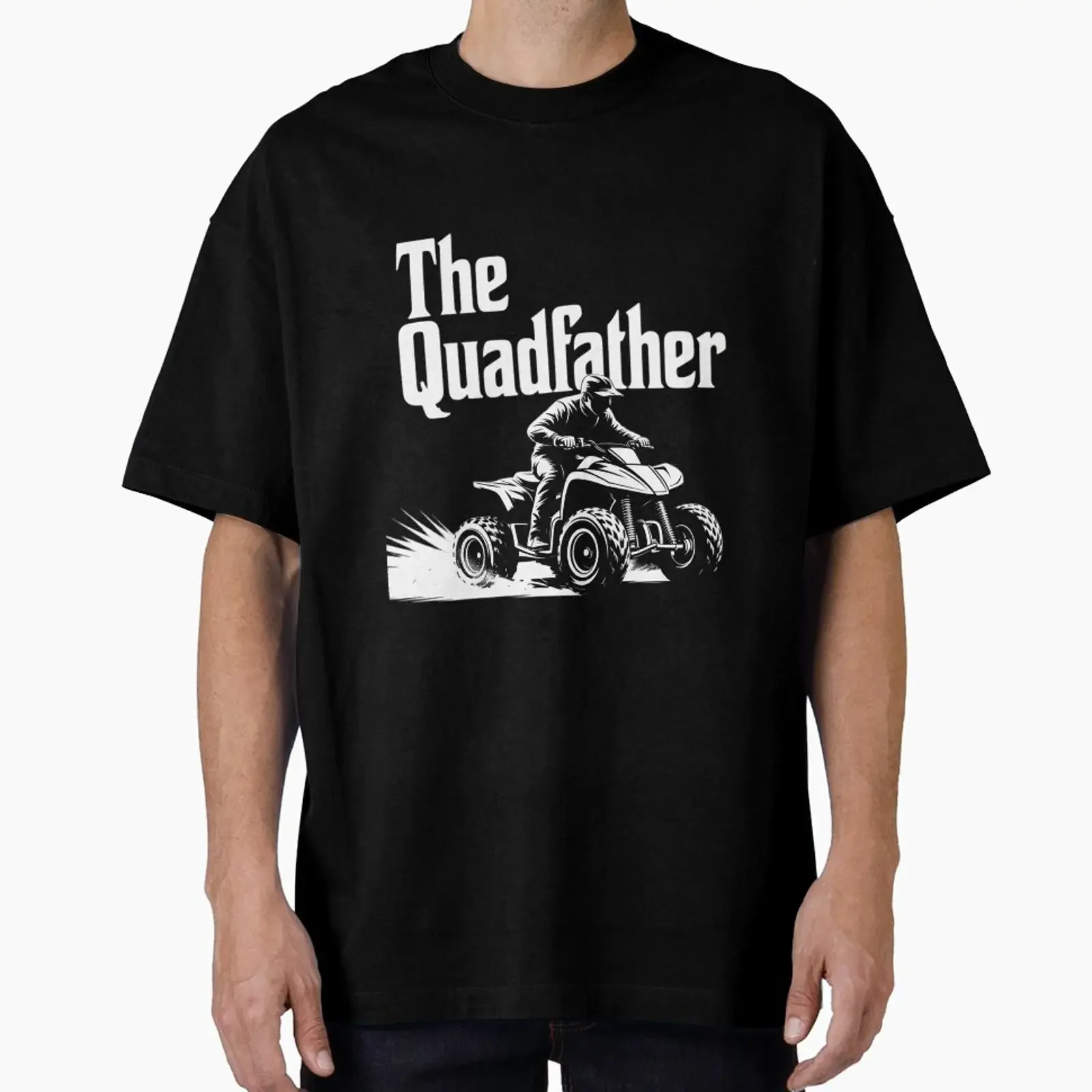 The Quadfather ATV Four Wheeler Quad Bike designed and sold by berniceschm vintage Washed Unisex graphic Breathable