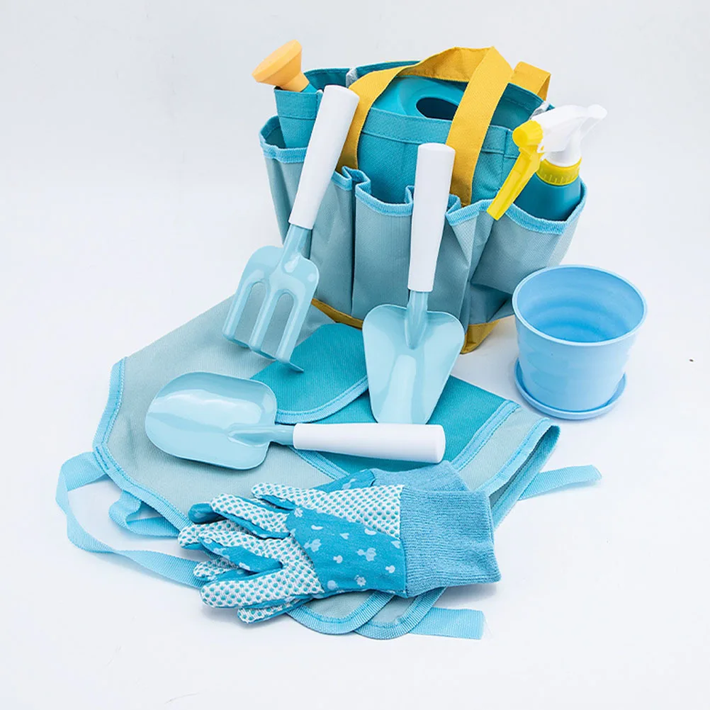 1 Set Of Kids Gardening Tools Set Mini Garden Shovel Rake For Children Planting Outdoor Sand Beach Digging Tool Small Gardening