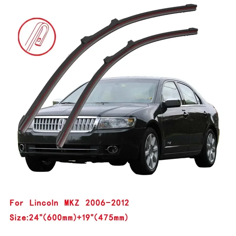 

For Lincoln MKZ 2006-2020 Car Windshield Wiper Blade Front Windscreen Brushes Washer Accessories Cleaning Replacement Parts