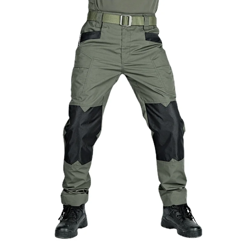 

Tactical Pants Men Summer Work Wear Cargo Pant IX6 Raider Outdoor Multi-pocket Military Ripstop Camo Loose Hiking Trouser Spring