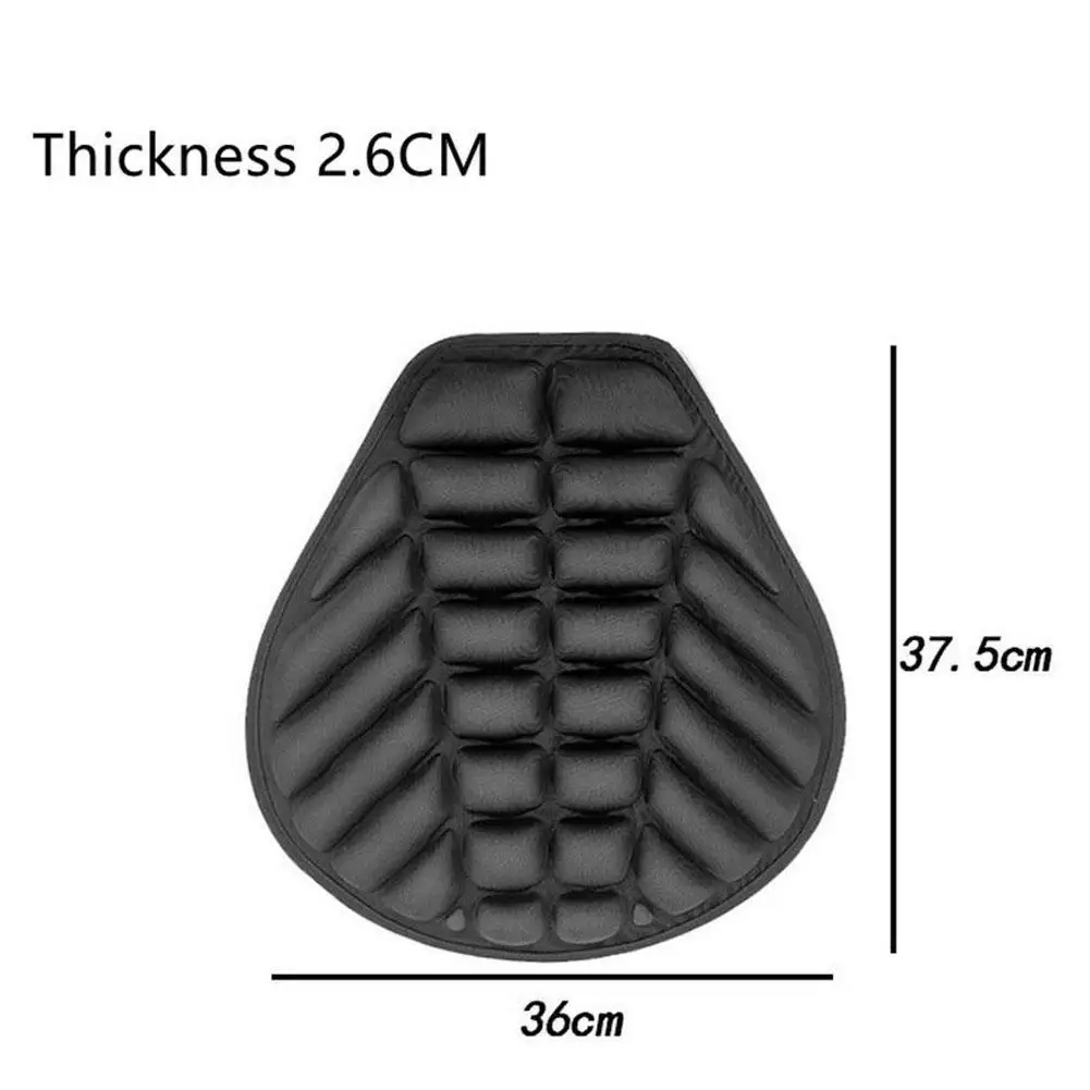 Universal Anti Slip 3D Comfort Gel Seat Cushion Motorcycle Comfort Gel Seat Motorbike Pillow Pad Cover